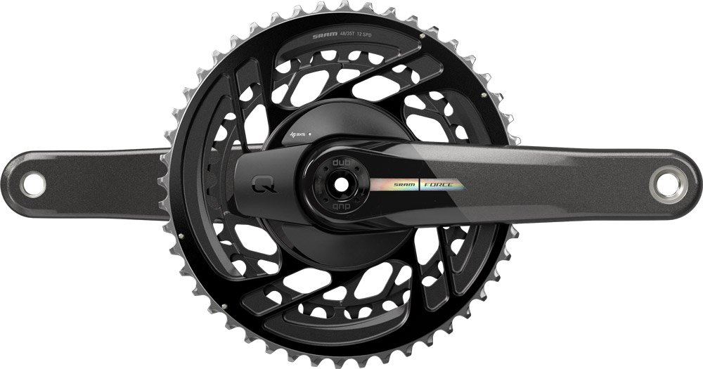 SRAM Force AXS DUB Powermeter pedivella 2x12 velocità 50/37T